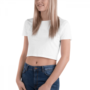 Your Printed Design – Women's Crop Tee | Bella + Canvas 6681